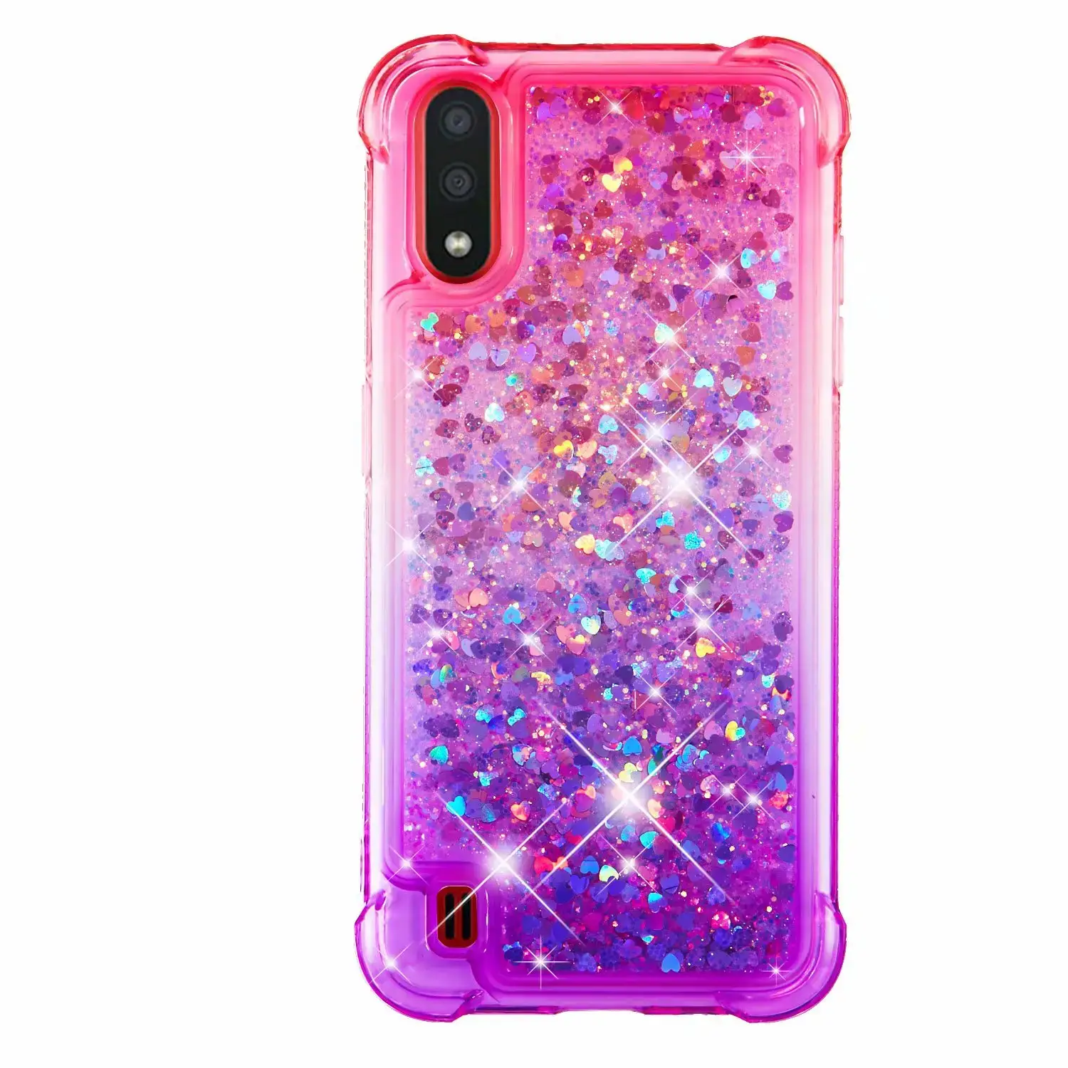 Gradient Glitter Mobile Cover for Samsung A01 A21 A51 A71 A41