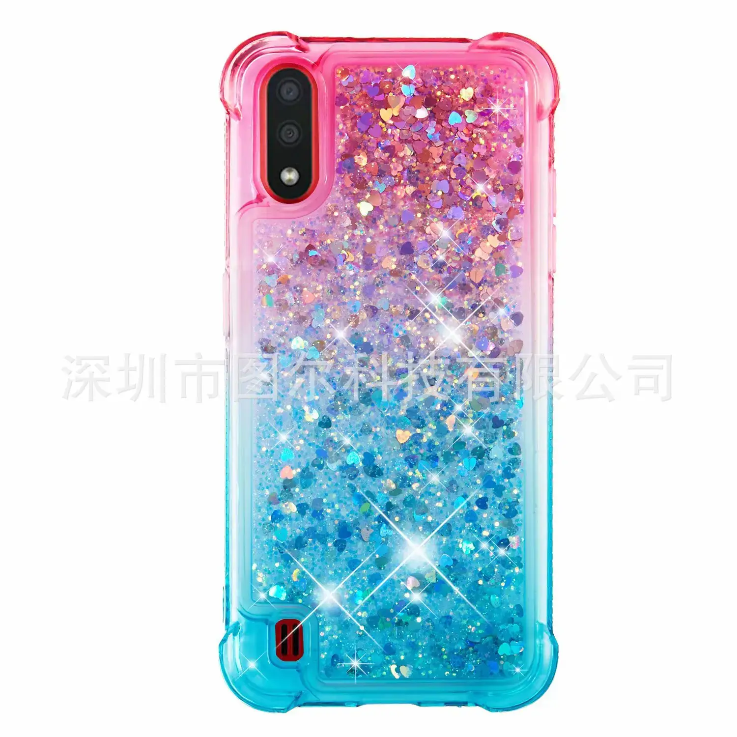 Gradient Glitter Mobile Cover for Samsung A01 A21 A51 A71 A41