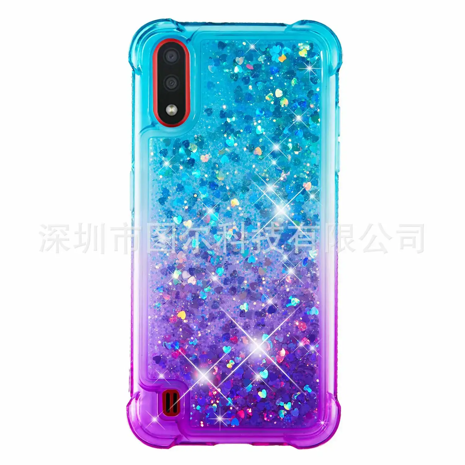 Gradient Glitter Mobile Cover for Samsung A01 A21 A51 A71 A41