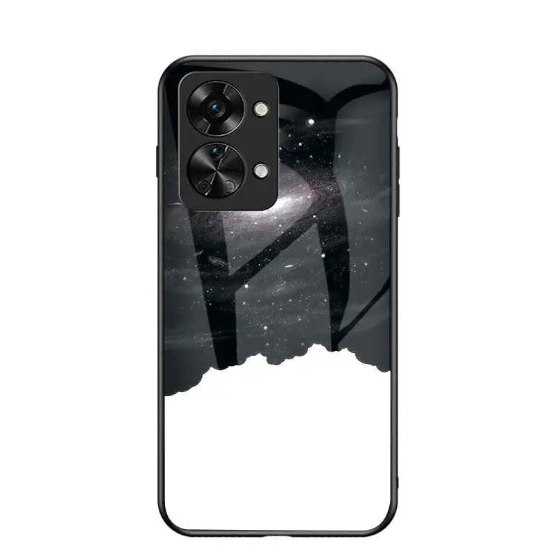 Starry Sky Painted Glass Mobile Phone Case 1 Plus 13R