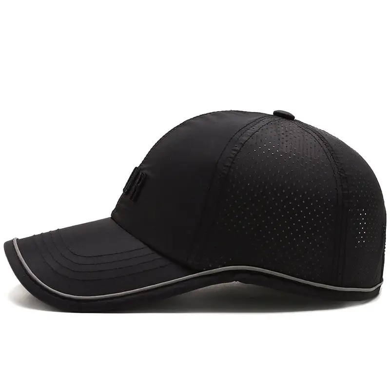Men's White Embroidered Baseball Cap with Logo - Image 8