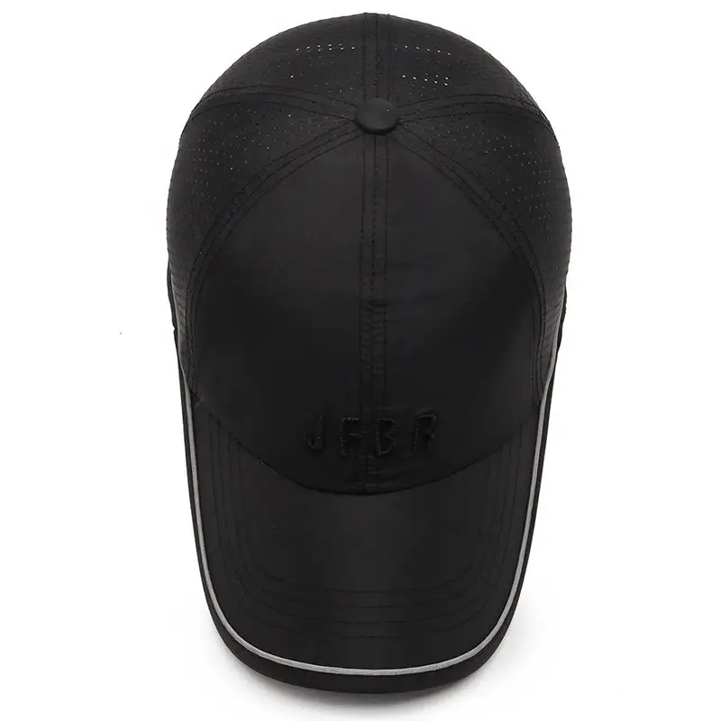 Men's White Embroidered Baseball Cap with Logo - Image 9