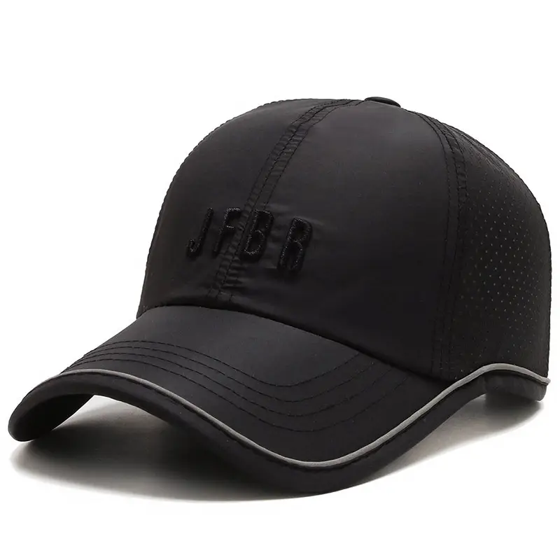Men's White Embroidered Baseball Cap with Logo - Image 2