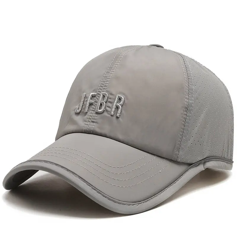 Men's White Embroidered Baseball Cap with Logo - Image 5