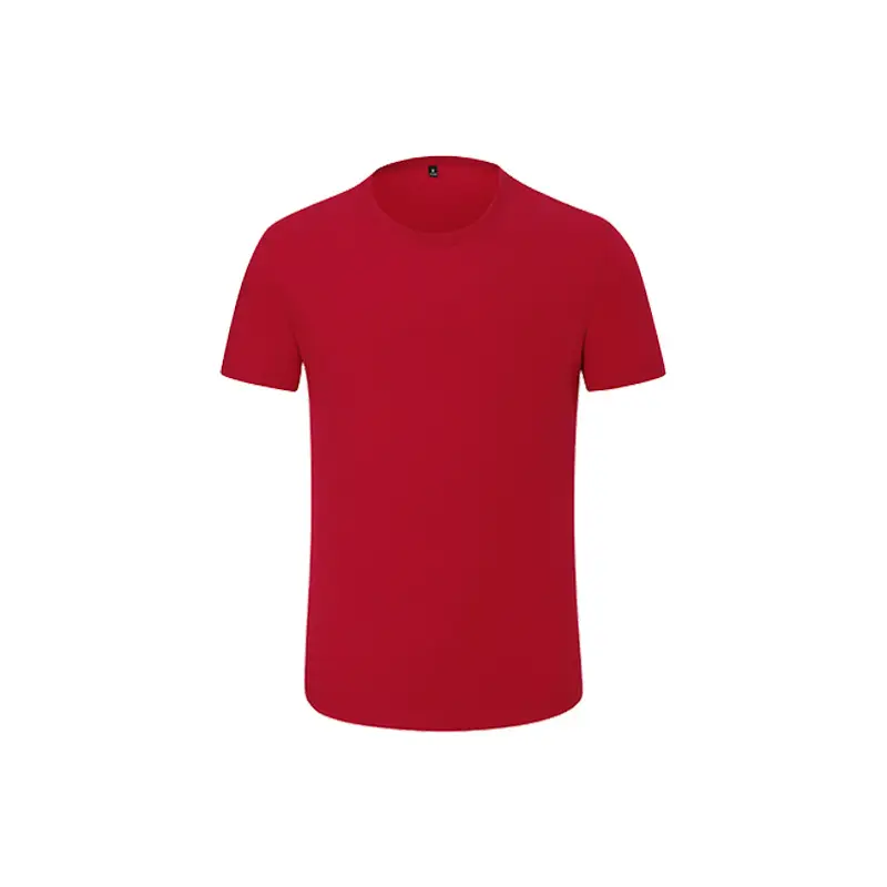 Men's Red Short Sleeve T-Shirt - Image 4