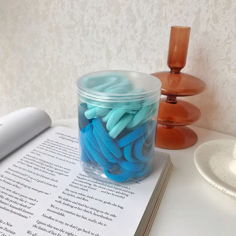 50 Pcs Colorful Hair Ties for Girls & Women - Image 3