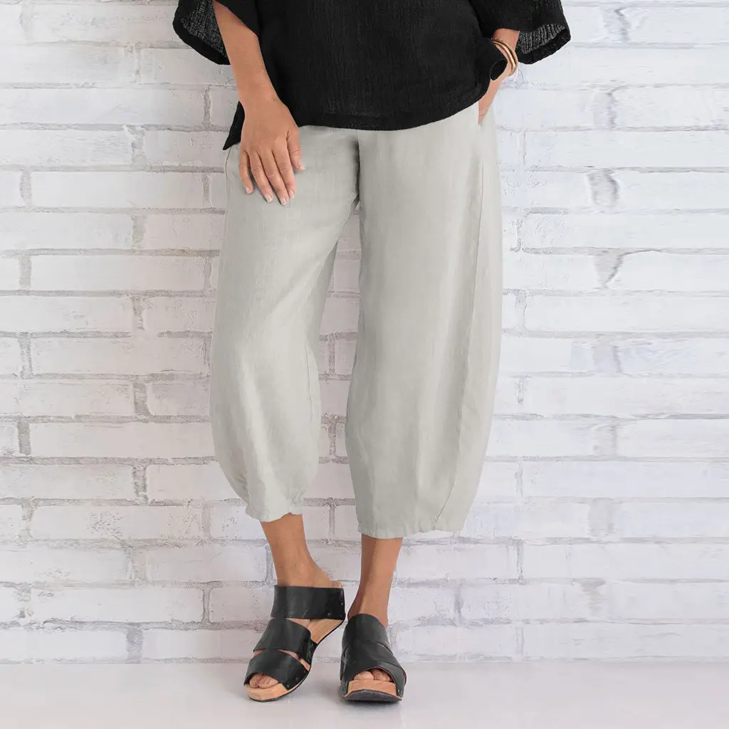 2023 AliExpress Solid Color Loose Straight Leg Pants - Image 7