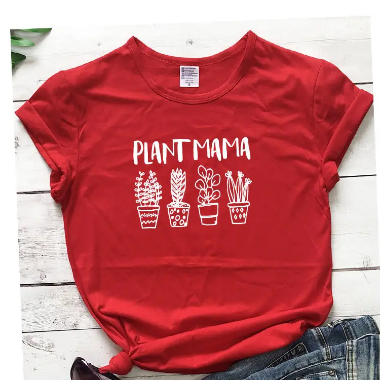 Plant Mama Short Sleeve T-Shirt Green - Image 11