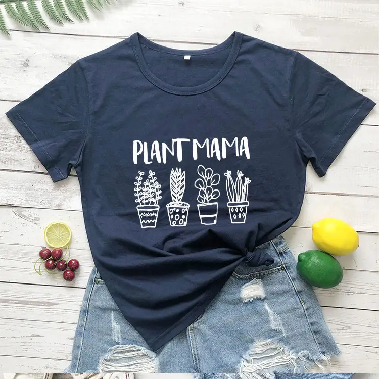 Plant Mama Short Sleeve T-Shirt Green - Image 12