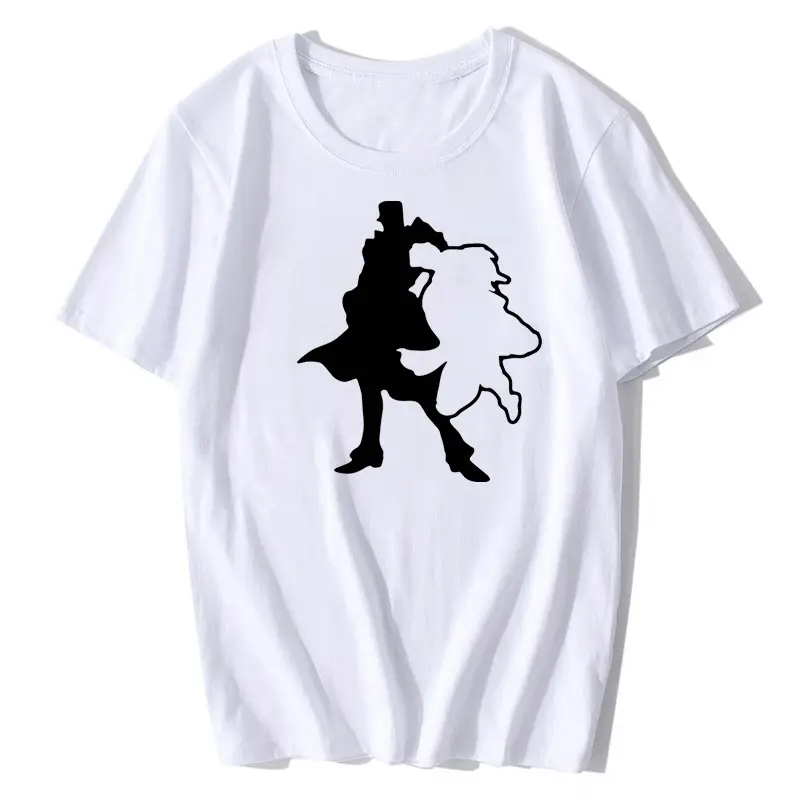 2020 Cross-Border New Jojo's T-Shirt Black Loose Sleeve - Image 6