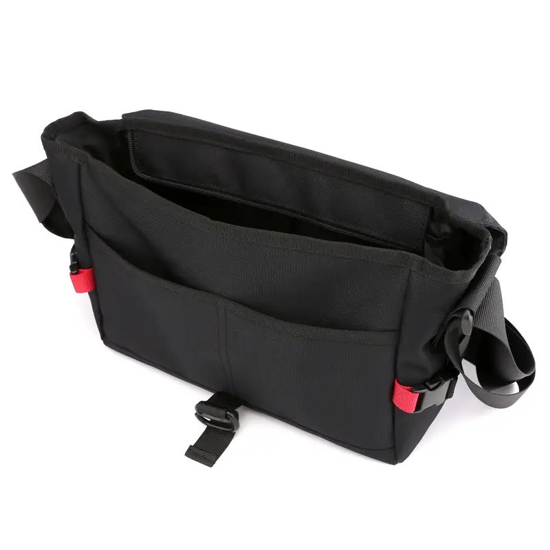 Men's Diagonal Shoulder Bag Waterproof Business Black - Image 7