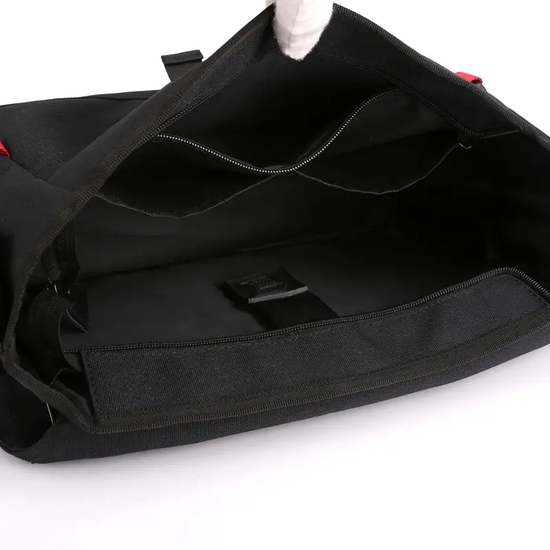 Men's Diagonal Shoulder Bag Waterproof Business Black - Image 8