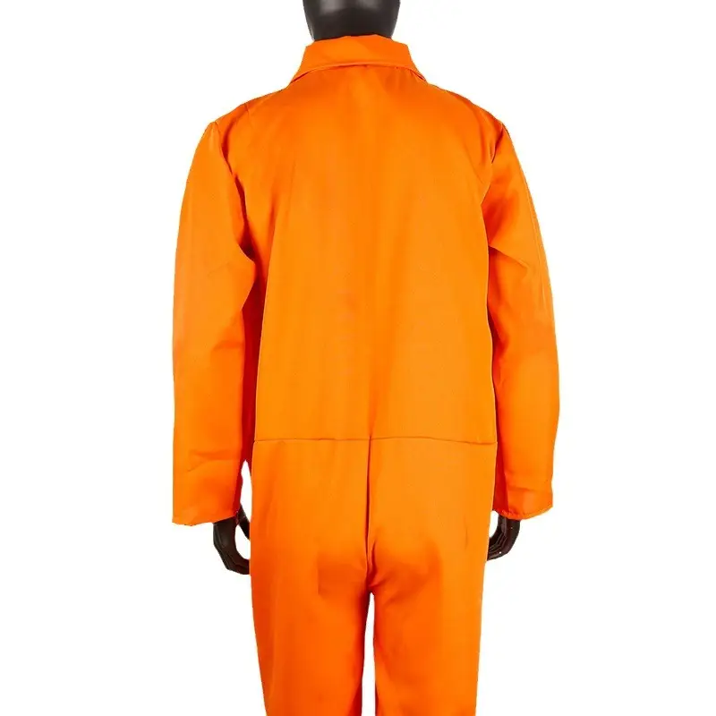Orange Jail Bird Prison Uniform Halloween Adult Costume - Image 10