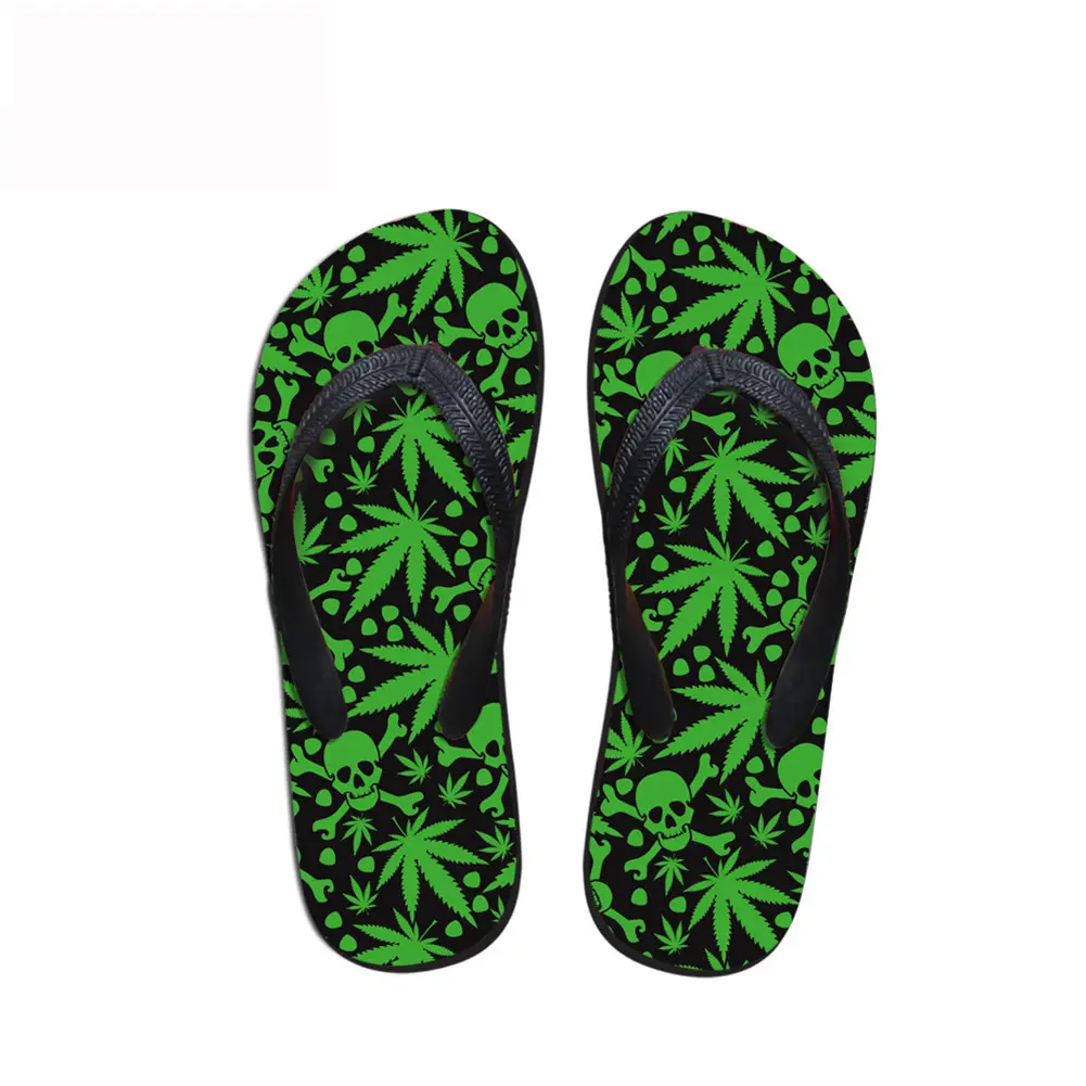 2020 Summer Rubber Flip Flops Women Casual Beach Slippers
