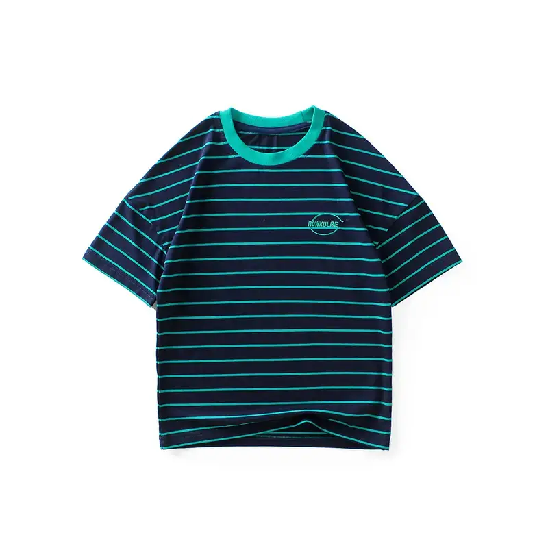 Kids Striped T-Shirt Boys Summer Wear