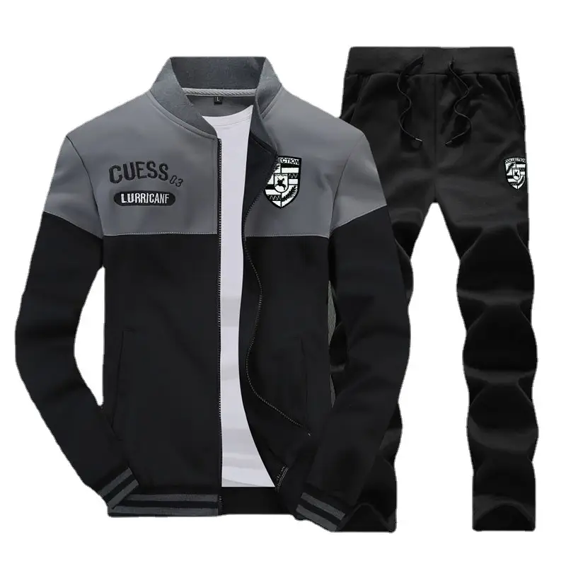 Men's 2025 Auto Sweatshirt Track Suit Red Black - Image 8