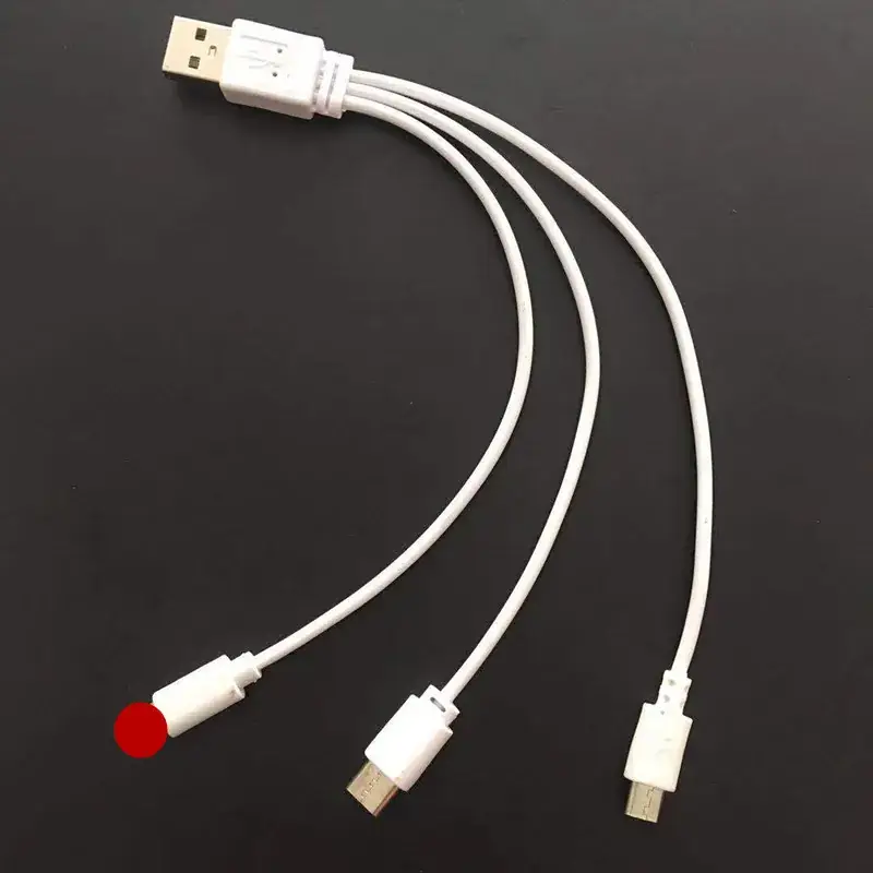 USB Fast Charging Mini Three-Head Cable - Image 11