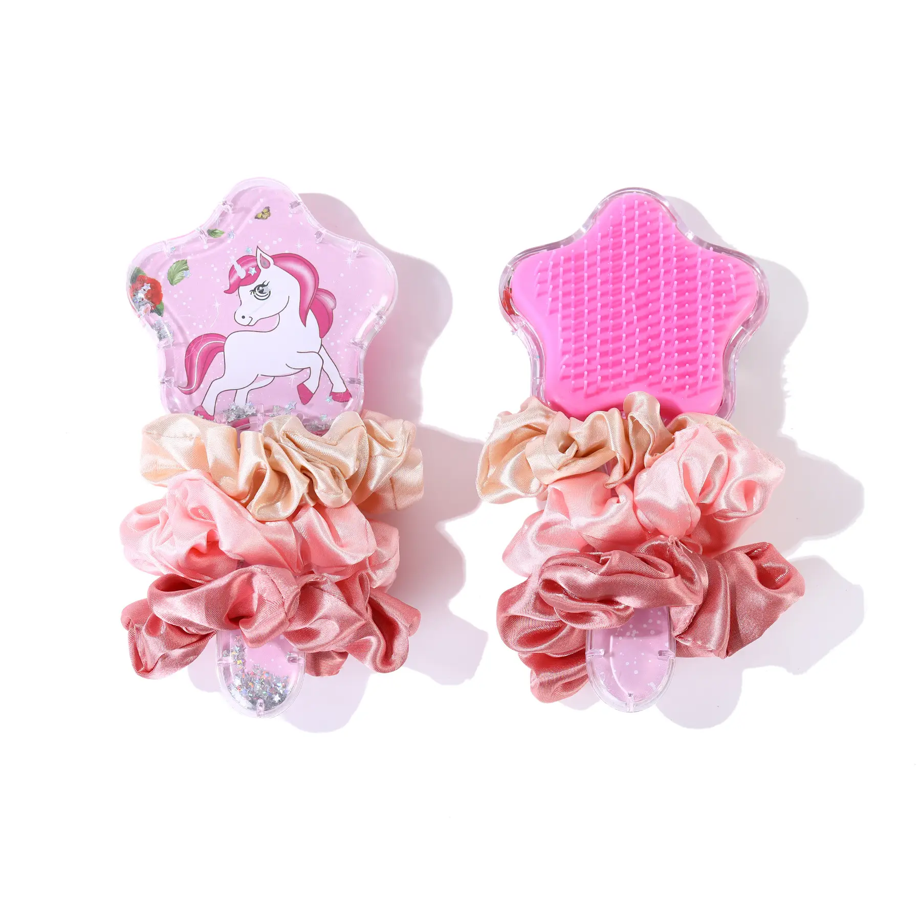 Cartoon Transparent Hair Comb with Anti-Knot Design - Image 59