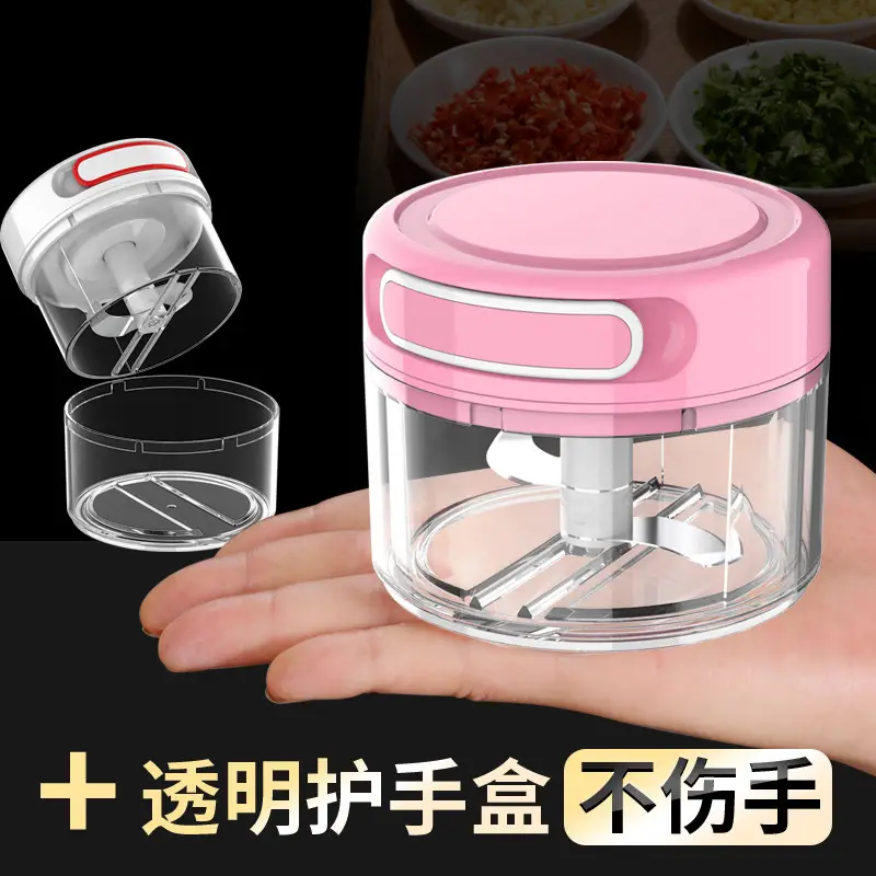 Green Garlic Grinder with 9.5cm Capacity - Image 6
