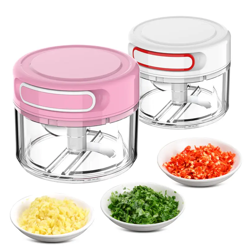 Green Garlic Grinder with 9.5cm Capacity - Image 9