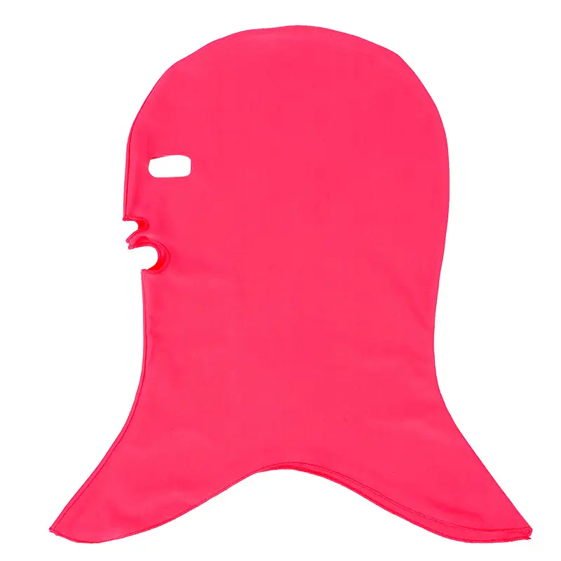 Wholesale swimming Hood waterproof female Sun mask swimming cap snorkeling diving Face Kini