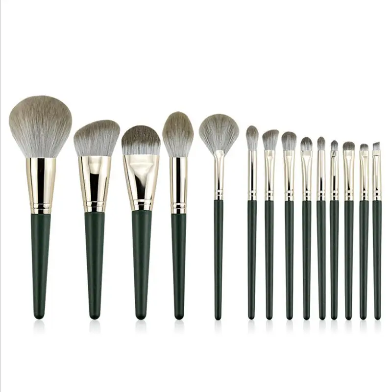 14-Piece Makeup Brush Set for Eye Shadow, Blush, Concealer & More - Image 10