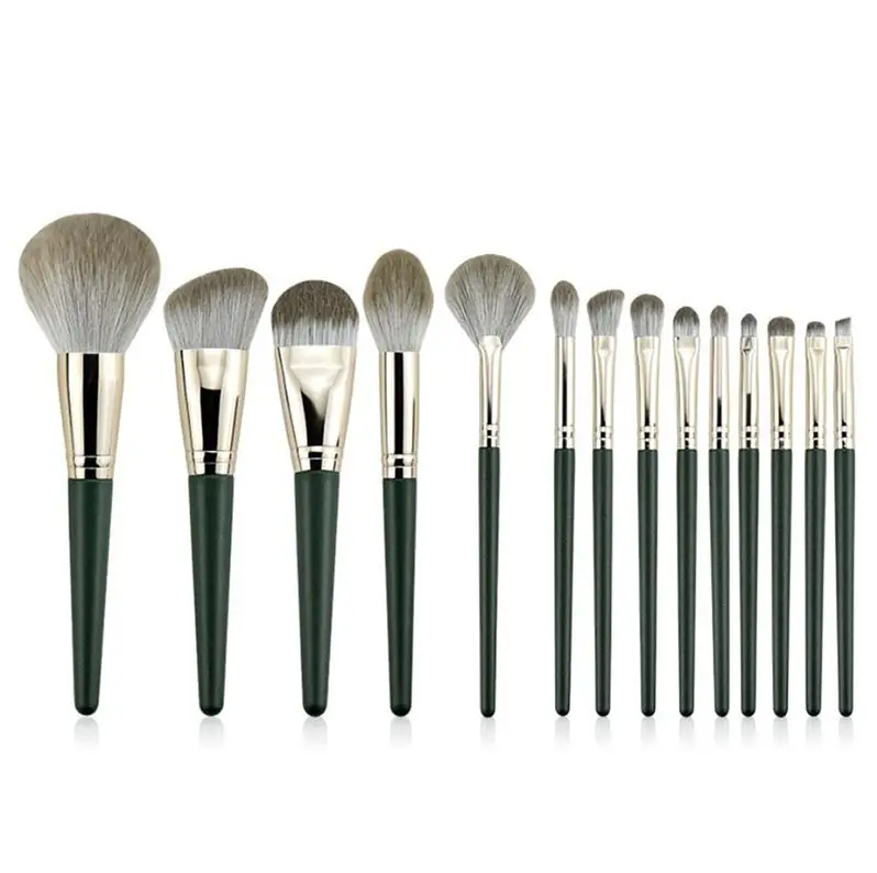 14-Piece Makeup Brush Set for Eye Shadow, Blush, Concealer & More - Image 4