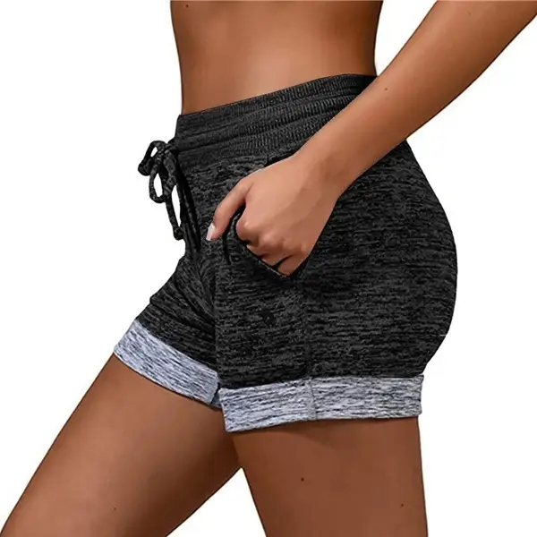 Red High Waist Stretch Yoga Pants for Women - Image 5