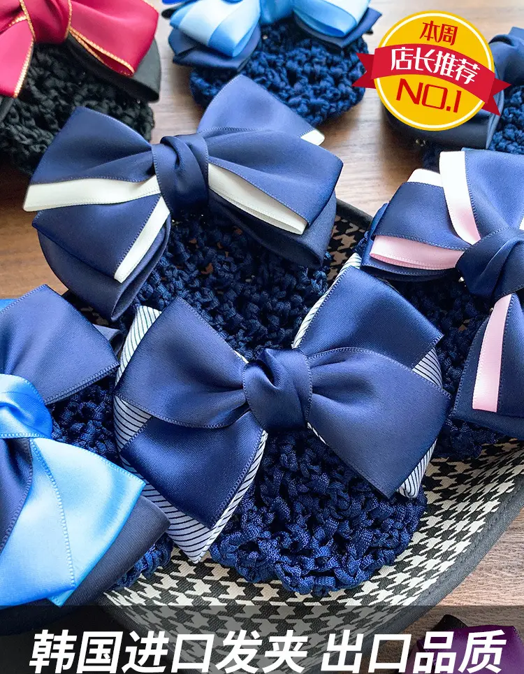 Blue Bowed Hairpin for Women Hair Accessories — feature 2