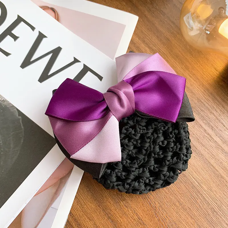 Blue Bowed Hairpin for Women Hair Accessories