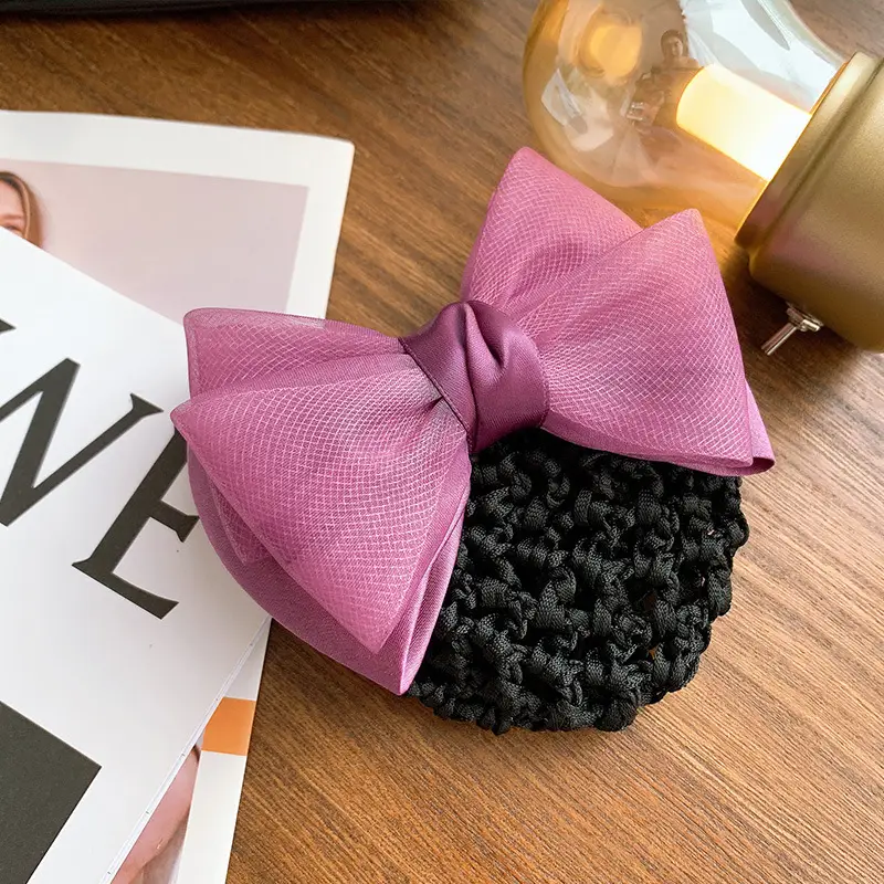Blue Bowed Hairpin for Women Hair Accessories