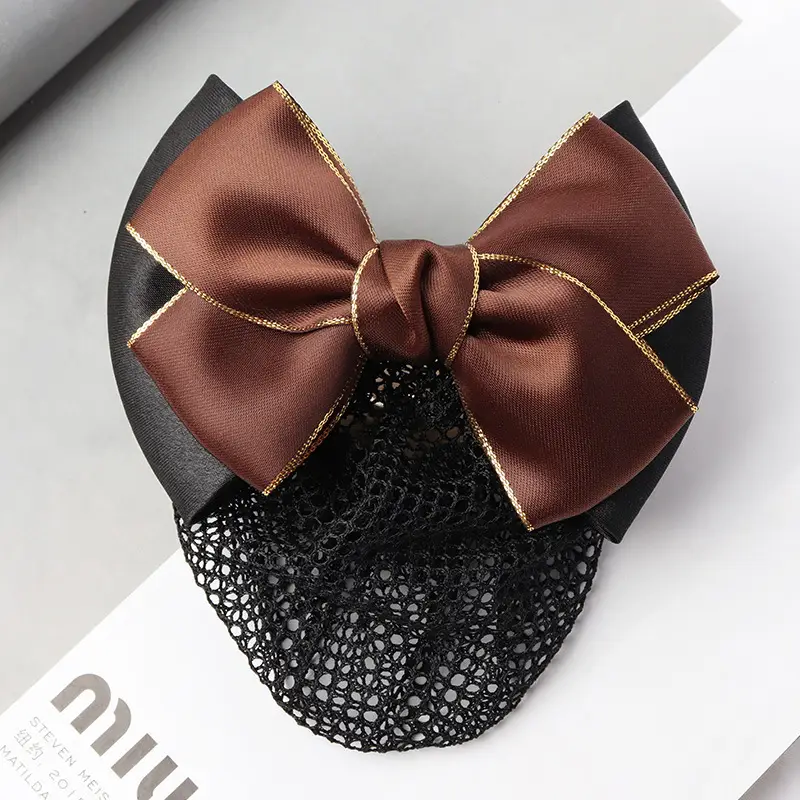 Blue Bowed Hairpin for Women Hair Accessories