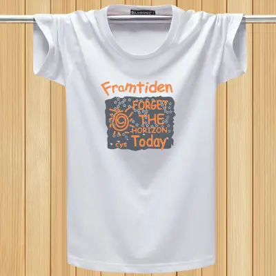 Men's Grey Framtiden T-Shirt Plus Large - Image 34