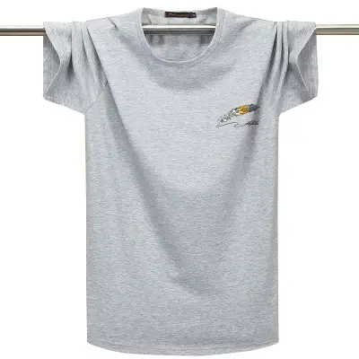 Men's Grey Framtiden T-Shirt Plus Large - Image 9