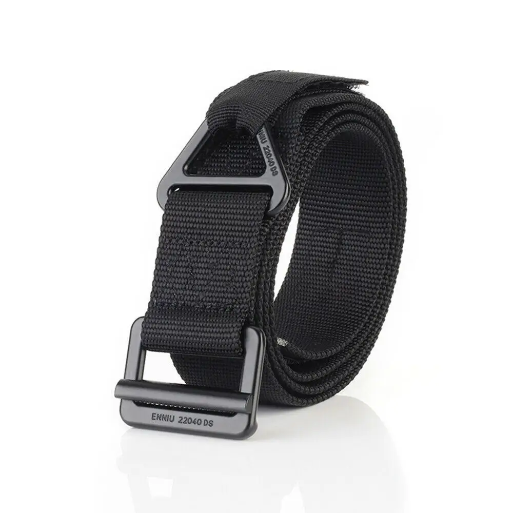 CQB Canvas Belt 3.8cm Black for Climbing Training - Image 3