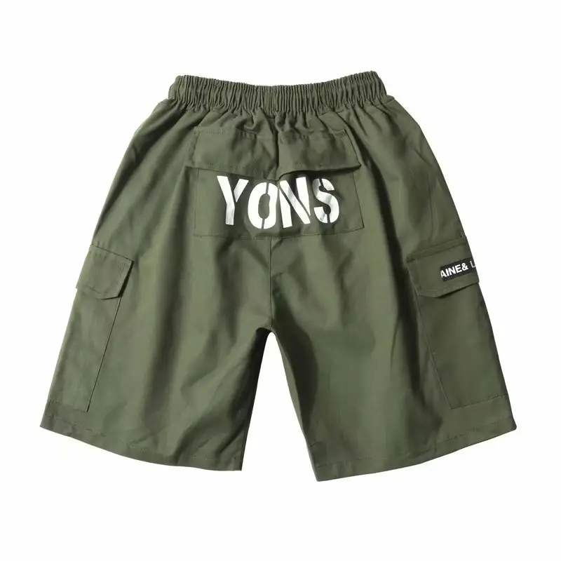 Men Blue Casual Shorts Summer Loose Fit Sports Pants - Image 11