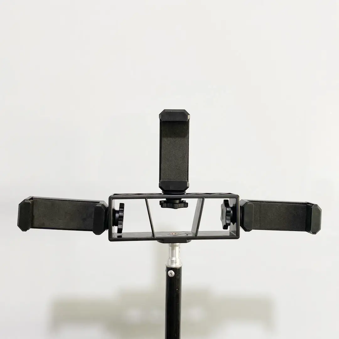 Multi-Camera Adapter Clamp for Mobile Phone Tripod — feature 10
