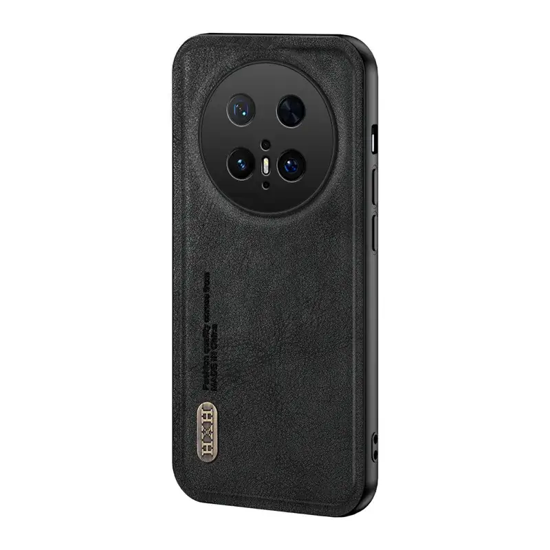 Huawei Mate70 Pro Matte Leather Phone Case Black - Image 6