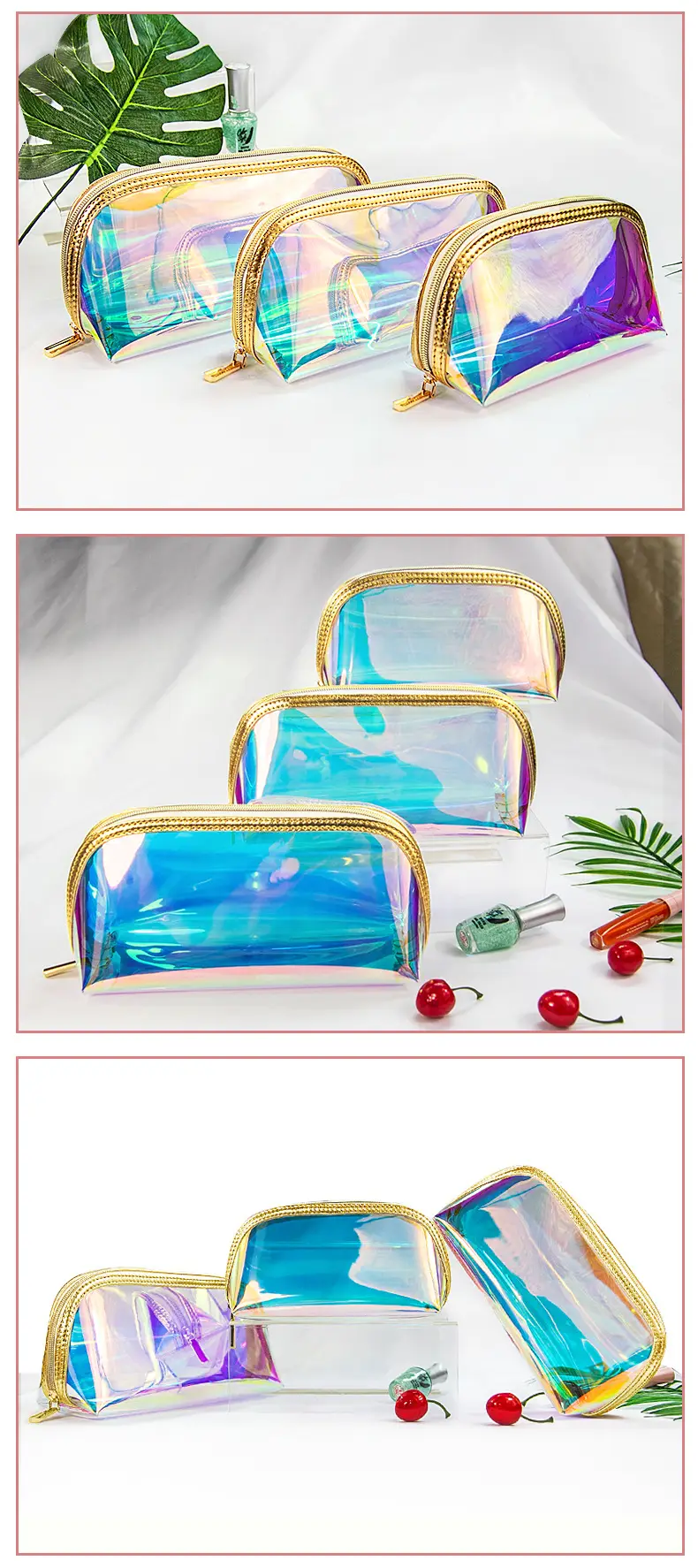 High-Value TPU Cosmetic Brush Storage Bag Waterproof Travel Portable — feature 11