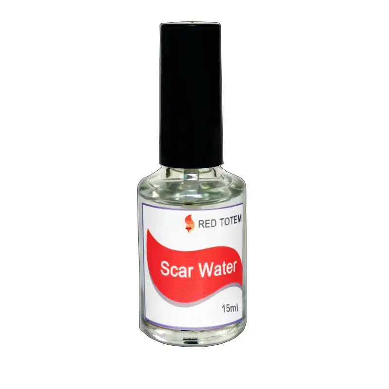 Scar Water Makeup Tool 30ml Glass Bottle Red Black - Image 2