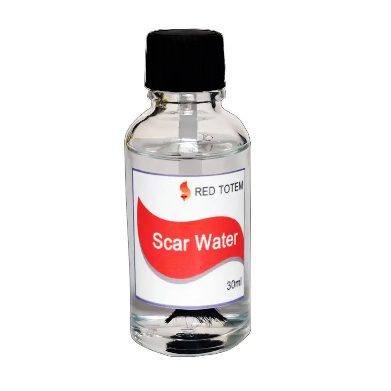 Scar Water Makeup Tool 30ml Glass Bottle Red Black - Image 3