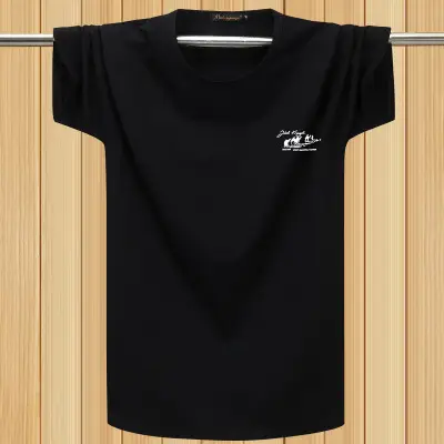 Men Blue Short Sleeve T-Shirt Summer Base - Image 12