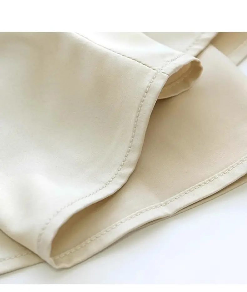 Light Green Satin V-Neck Camisole for Women — feature 22