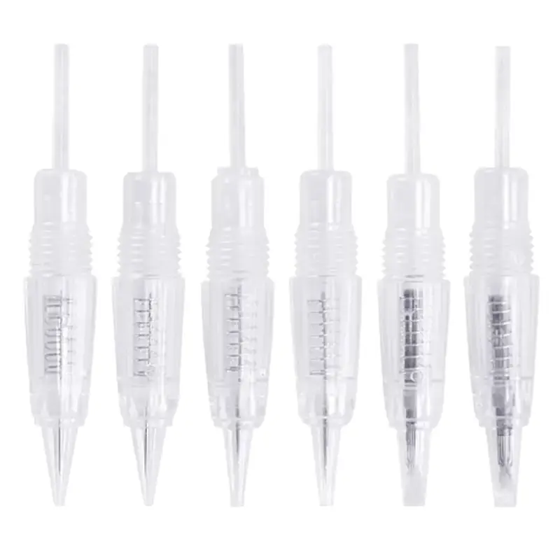 Screw Mouth Integrated Needle for Eyebrow Tattoo - Image 11