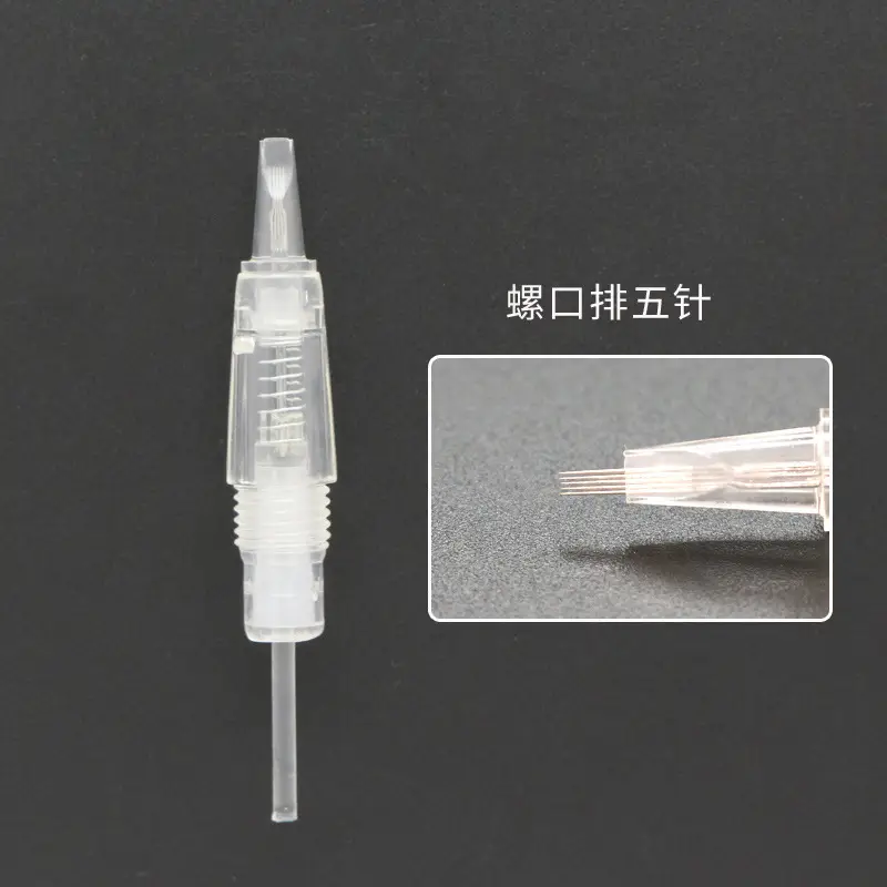 Screw Mouth Integrated Needle for Eyebrow Tattoo - Image 6
