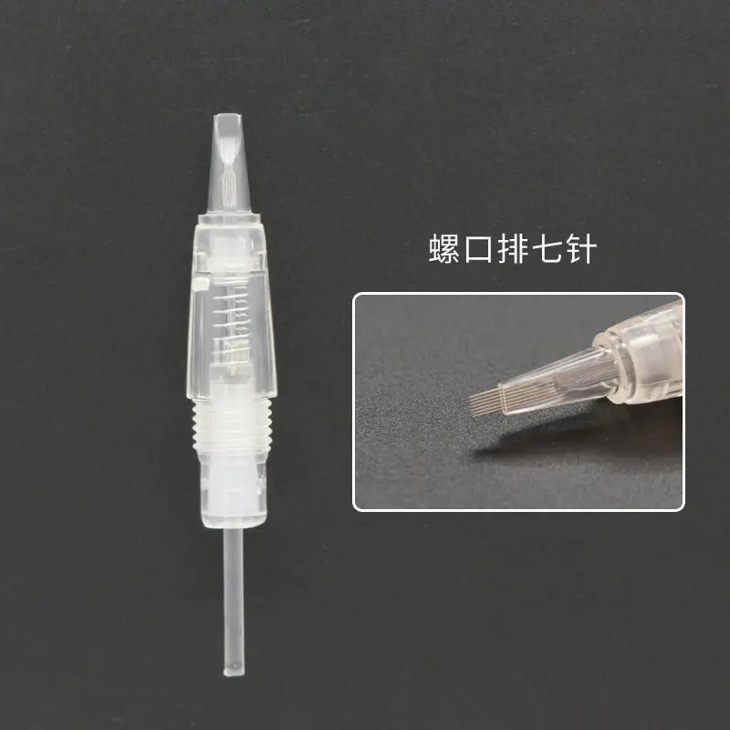 Screw Mouth Integrated Needle for Eyebrow Tattoo - Image 7