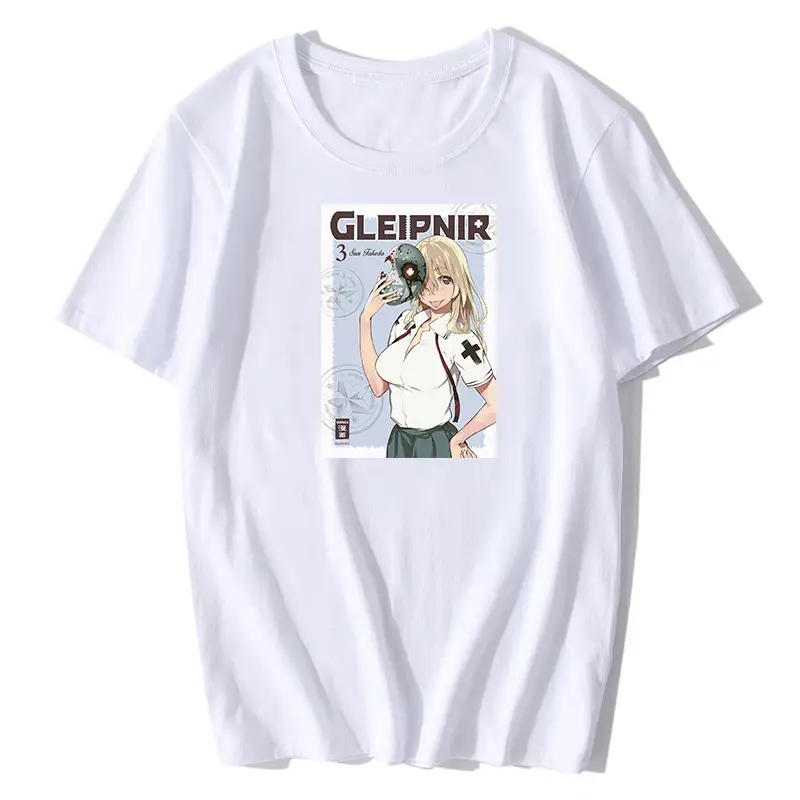 Gleipnir Men's Women's Cartoon T-Shirt White 2020