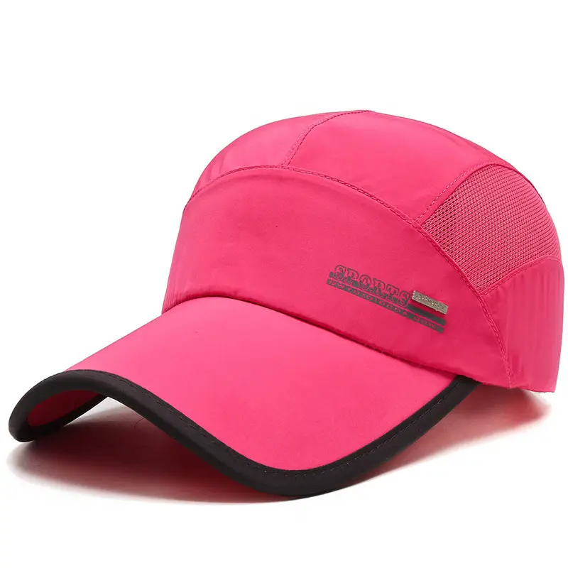 Men's Black Mesh Sun Hat with Adjustable Strap - Image 7