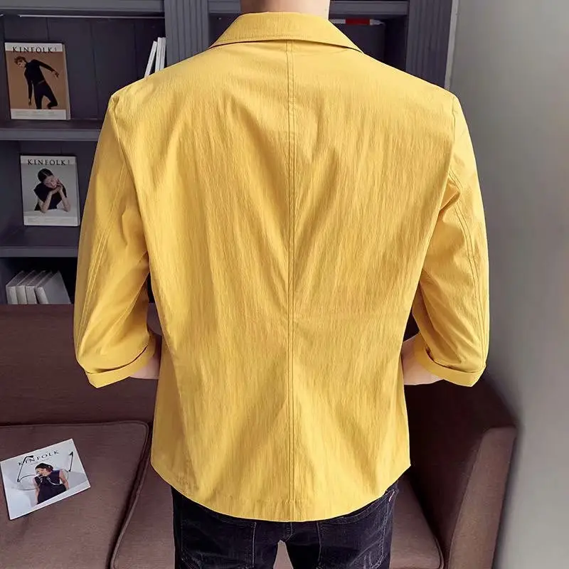 Men's Korean Style Half Sleeve Suit Sun Protective - Image 7