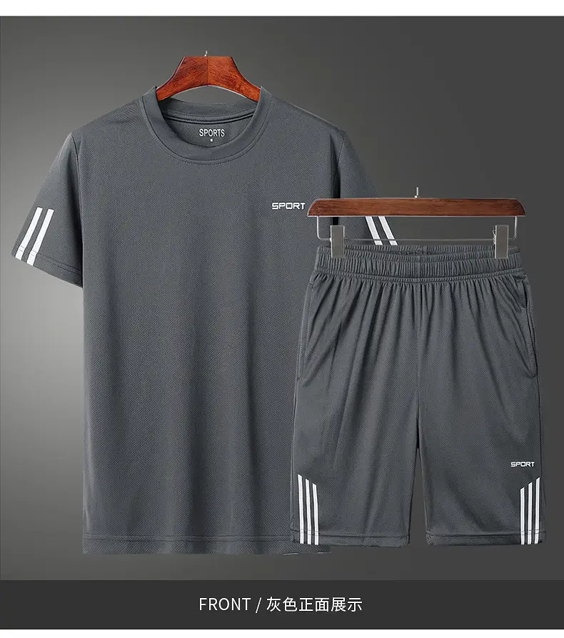 2020 Men Grey Sports Suit Super Plus Size — feature 48
